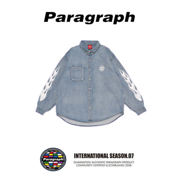 22SS Season 7 Flame Denim Shirt (No.32)